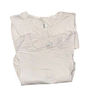 32 Degrees Cool White Crew Neck T-Shirt 2-Pack XXL Soft & Lightweight For Men